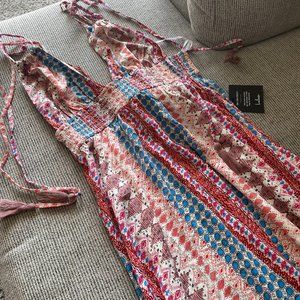 Maxin' Relaxin' Multi Print Maxi Dress